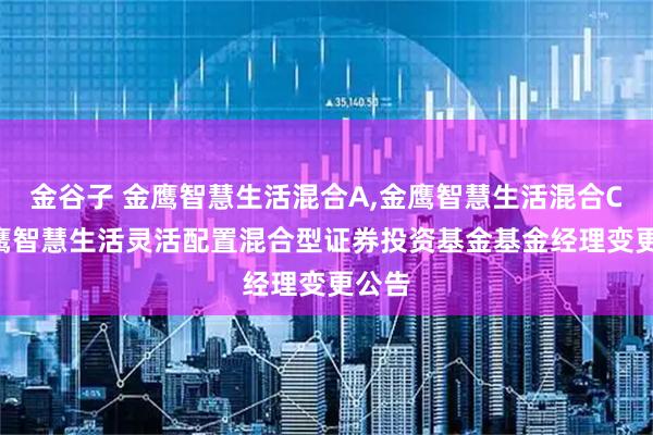 金谷子 金鹰智慧生活混合A,金鹰智慧生活混合C: 金鹰智慧生活灵活配置混合型证券投资基金基金经理变更公告